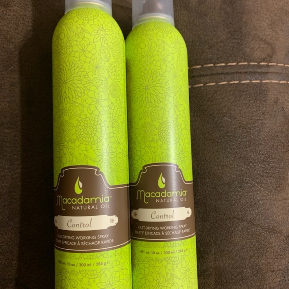 BUNDLE of 2 MACADAMIA Working  Spray